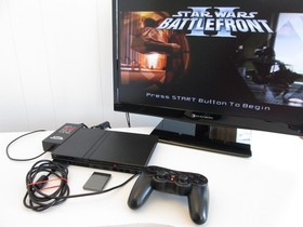 Playstation 2 Slim Complete Game System with New Laser/100% Working/Excellent!