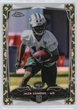 2014 Topps Chrome STS Camo Refractor 392/499 Jalen Saunders #145 11pj