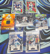 Panini Football 7 Card Lot Cowboys Prescott Lamb Absolute Burners Parsons Mosaic