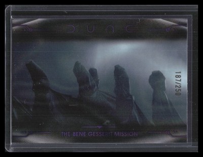 The Bene Gesserit Mission 2024 Topps Chrome Dune #44 Purple Lava Refractor /250