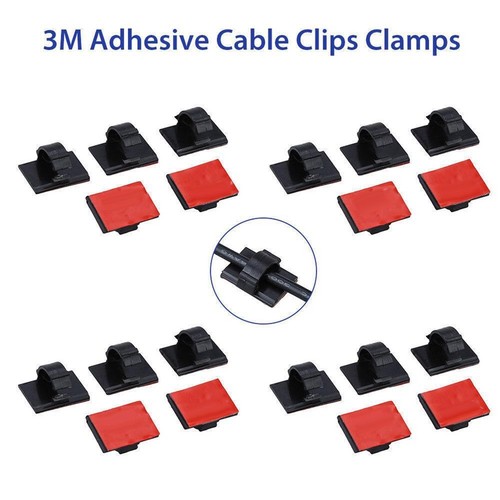 Cable Clip Wire Tie Clip Holder Porcelain 10Pcs Wire Tie Cable 14mmx19mm - Afbeelding 10 van 12