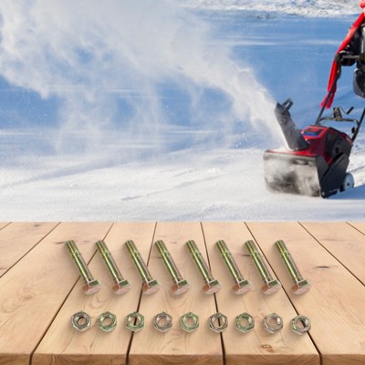 High Strength Shear Bolt and Nut Set Compatible with Multiple Machines