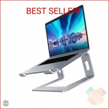 SOUNDANCE Laptop Stand, Aluminum Computer Riser, Ergonomic Laptops Elevator for