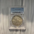 1923 peace Dollar MS62 PCGS