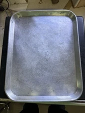 Extremely Rare Aladdin Aluminum Cookie Baking Sheet Tray Brownie 14 X 11 