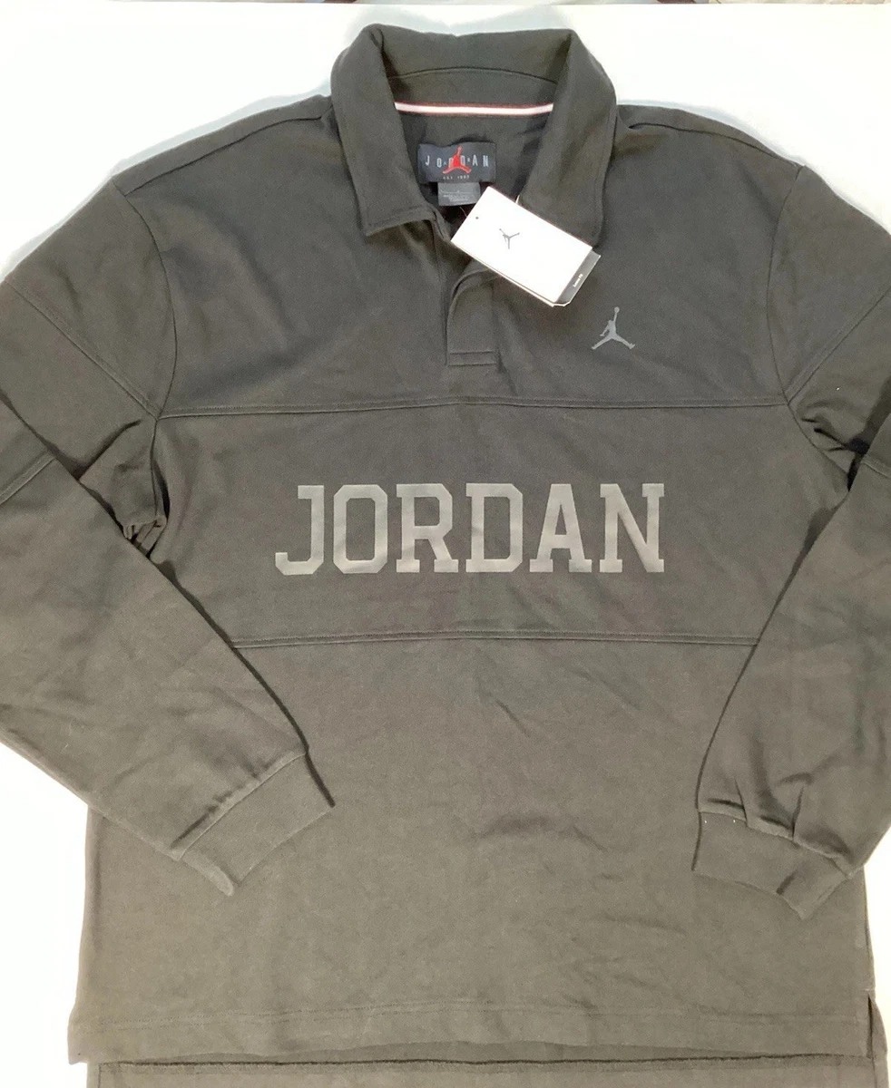 Jordan Long Sleeve Button-Up Casual Button-Down Shirts for Men for
