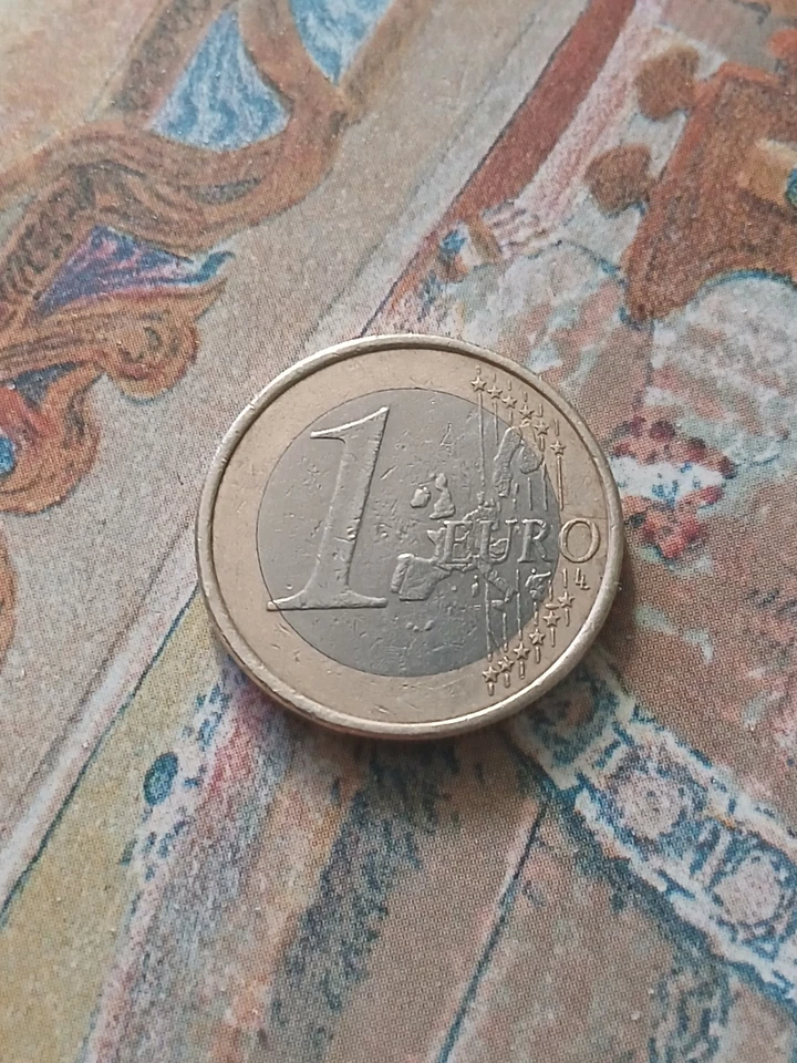 Pièce 1 Euro Allemagne 2002 - Aigle fédéral - Monnaie euro 1€ - Photo 2/2