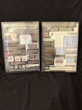 Sega Genesis, NHL 95 + 96, EA Sports, both W Manuals and Tested