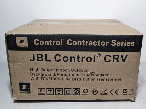 Altavoz JBL Professional Control CRV Alto Diseño Interior/Exterior - ¡Nuevo Caja Abierta! - Imagen 2 de 19