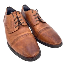 Cole Haan Shoes Mens 9 M Grand 360 Cap Toe Oxford C30097 Brown Leather Lace Up