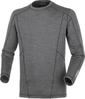 Tucano Urbano Thermounterhemd Herren Amelio Merino Wolle Grau Melange, GrößE S