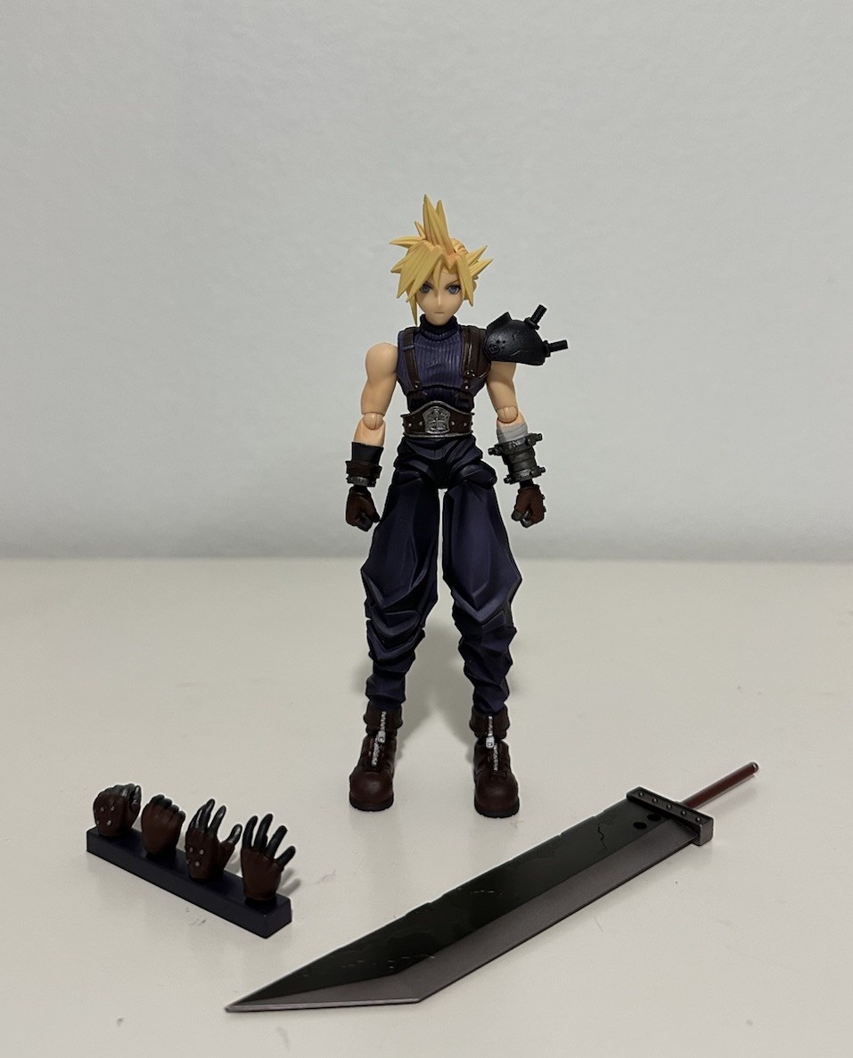 Square Enix Final Fantasy VII Bring Arts Cloud Strife Action