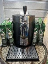 Krups Beertender VB50 B90 Beer Keg Tap Dispenser Cooler Fridge-15 New Tubes-BOOK