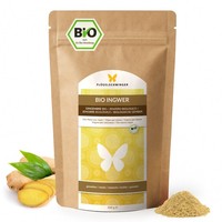 500G Bio Ingwer Pulver, Nach Eu-ÖKo-Standard Kultiviert Und Hergestellt, Ginger
