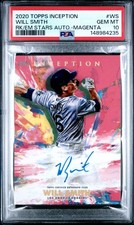 2020 Topps Inception  WILL SMITH Auto /99 PSA 10 Magenta #RESA-WS Dodgers