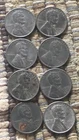 1943 D P Lincoln Steel Wheat Penny, Get (8) These Exact Coins, World War 2 F036