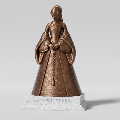 Katherine Parr Statue - Sixth Wife of Henry VIII - Tudor Queen Sammlerstück