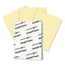 Springhill - 3 Pack - Digital Index Color Card Stock 90 Lb 8 1/2 X 11 Canary 250