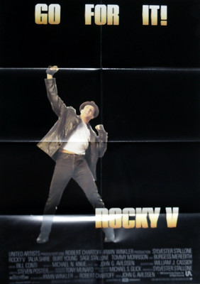 P149 Original Kinoplakat ROCKY V - Sylvester Stallone / Talia Shire TOP ZUSTAND
