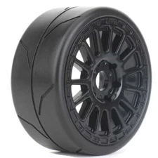 Powerhobby 1/8 GT QUICKER Belted Mounted Tires 17mm Medium