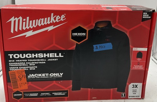 Milwaukee M100B-203x 3XL Toughshell Jacket