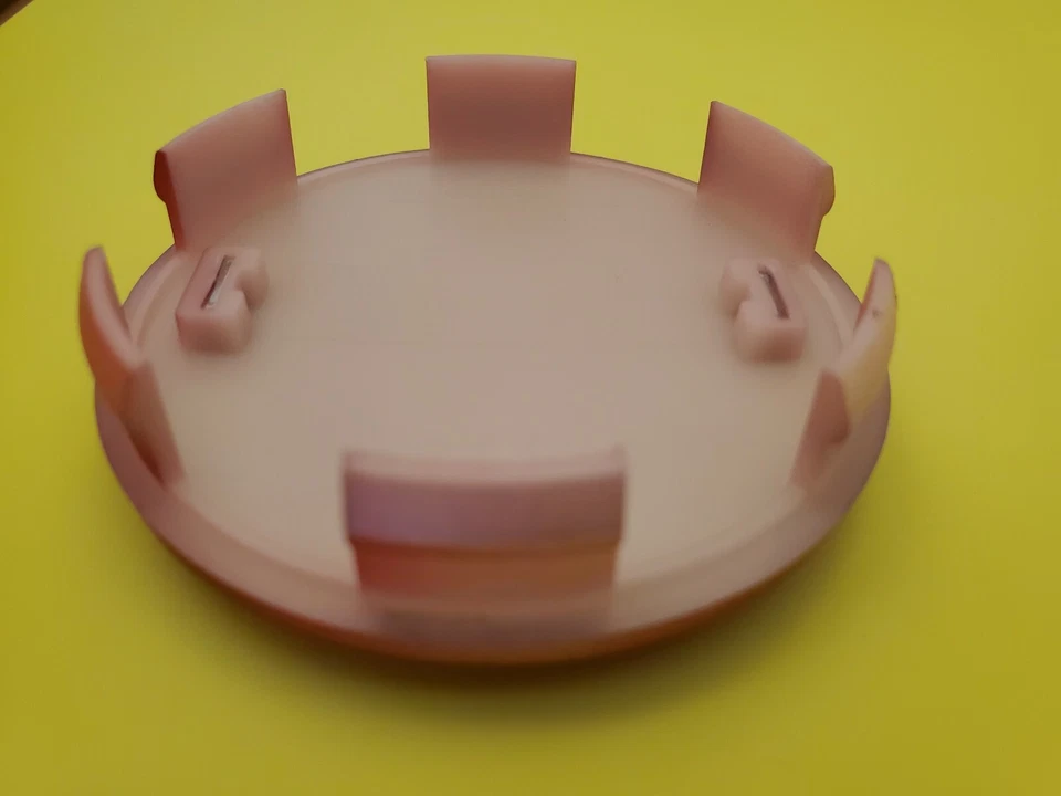 ACURA Set Of 4 Red-Chrome Wheel Center Caps 69MM - Satisfaction Guaranteed - Image 2 of 4