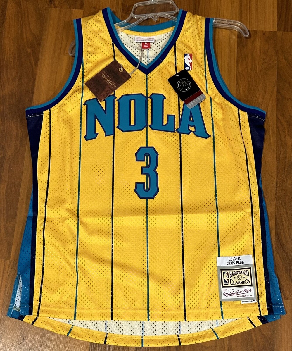 Chris Paul 2010-2011 New Orleans Hornets Jersey By Mitchell Size  NWT