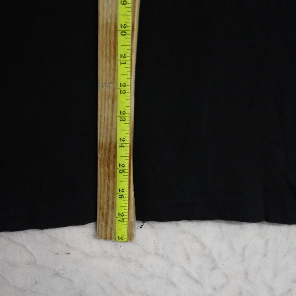 Винтажная женская футболка пуловер Guess By Georges Marciano 3XL черный v-образный вырез - Изображение 4 из 4