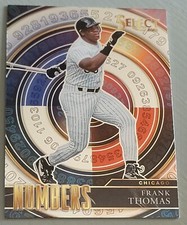 2022 Panini Select Baseball, Select Numbers Insert Card #SN9 FRANK THOMAS