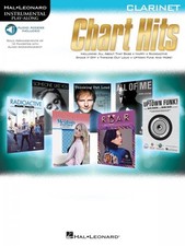 Chart Hits Clarinet Instrumental Play-Along Book and Audio NEW 000146208