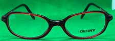 Vintage New Old Stock, Genny 247 Glasses Frames Made In Italy, Size 52X18-135