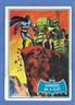 Batman 1966 Topps Blue Bat #19B Cornered on a Cliff