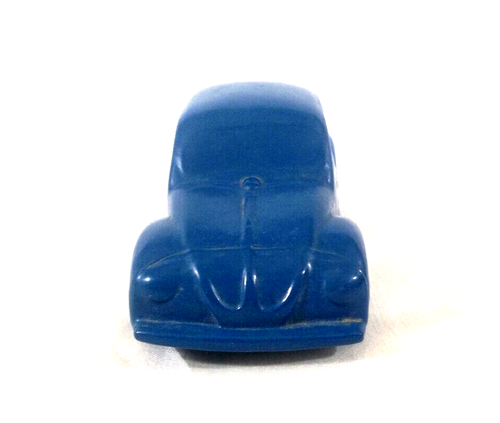 Empty Avon Blue Volkswagon Shaped 4 oz Bottle - Picture 3 of 12