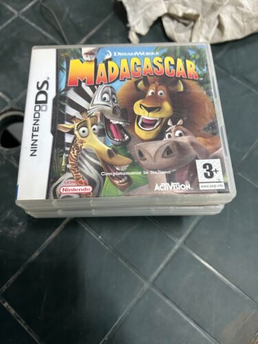 MADAGASCAR DREAMWORKS NNINTENDO GAME BOY ADVANCE GBA DS PAL EUR ITALY - Picture 1 of 1