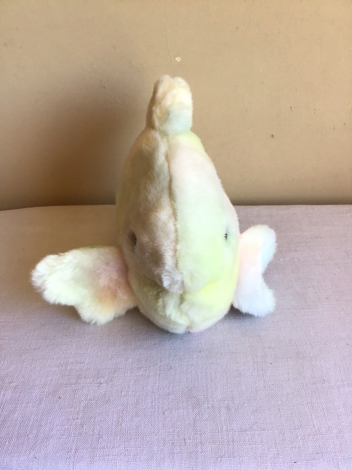 2000 Ty The Beanie Buddies Collection Rainbow Pastel Fish Bean Bag