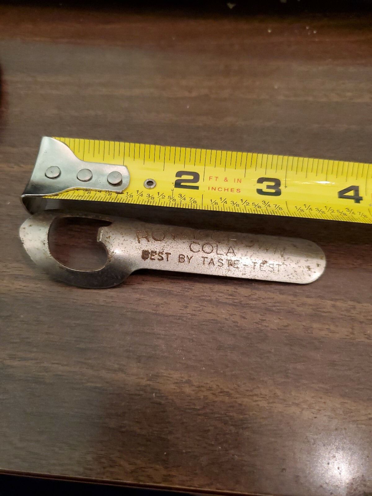 VINTAGE ROYAL CROWN COLA BOTTLE OPENER, "BEST BY TASTE TEST" eBay