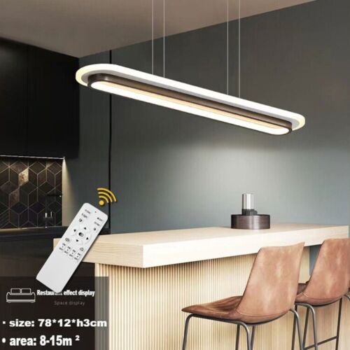 40W LED Pendelleuchte Dimmbar Esstisch Hängelampe Küchen Esszimmer Deckenlampe - Bild 1 von 12