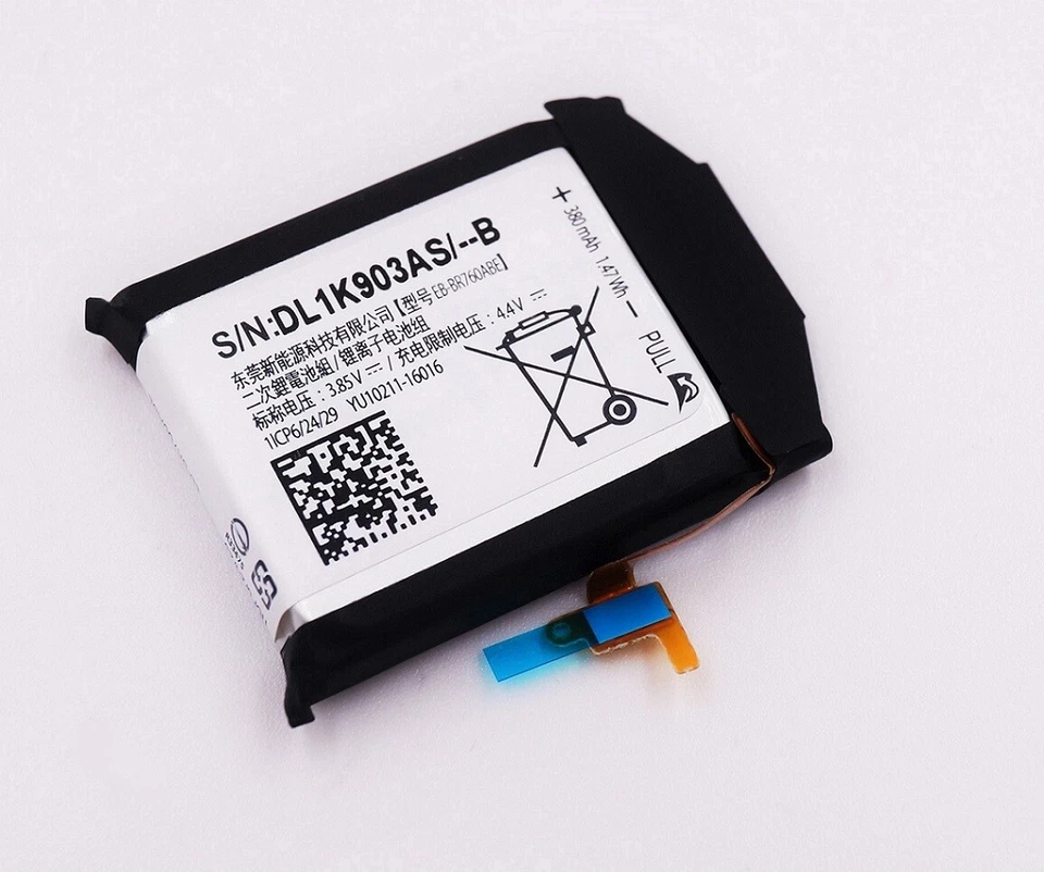 Original Samsung SM-R770 Gear S3 Classic Akku Battery 380 mAh EB-BR760ABE