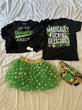 Spencers St Patricks Day Tutu Costume Accessories Set