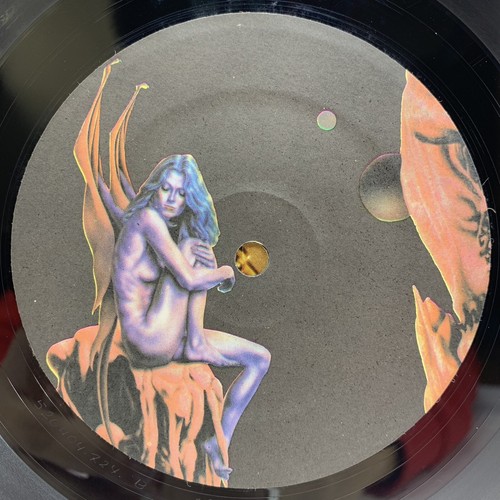 Iron Maiden British Thunder Lp Vinyl Limited Edition Brazil Only Rare VG+/VG - Picture 4 of 5