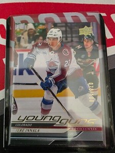 Jere Innala 2024-25 Upper Deck Ext Young Guns UD Exclusives /100 #713 RC Rookie