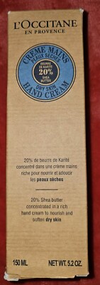 L'Occitane Dry Skin Hand Cream Shea Butter 5.2 OZ | eBay