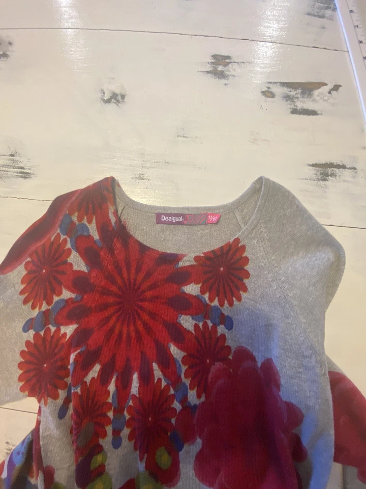 vestido manga larga desigual niñas 11/12 Foto 2 de 4