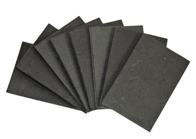 8 Antirutsch-Pads dämpfend und schonend, 60x40x1mm Gummi selbstklebend, 62850