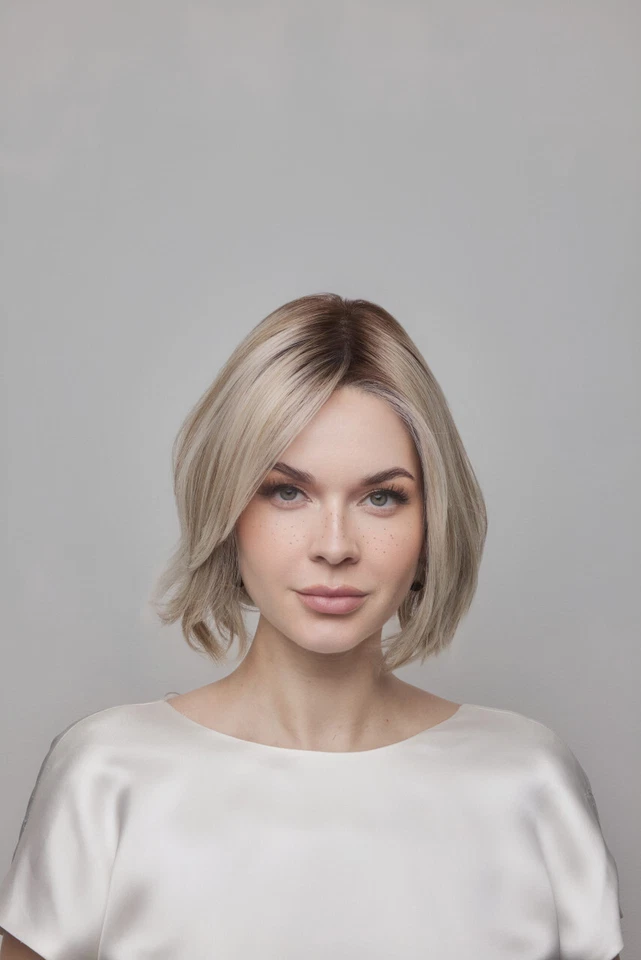 Mira | Peluca Amore | Monopartida frontal de encaje | ELIGE EL COLOR Foto 2 de 4