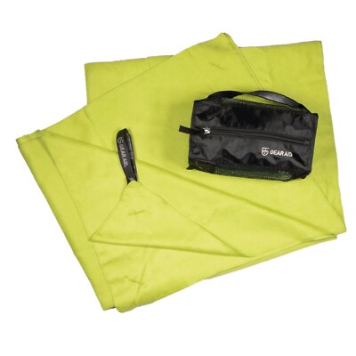 Mikrofaser Handtuch GearAid, hellgrün - Größe: L (127 x 76 cm)