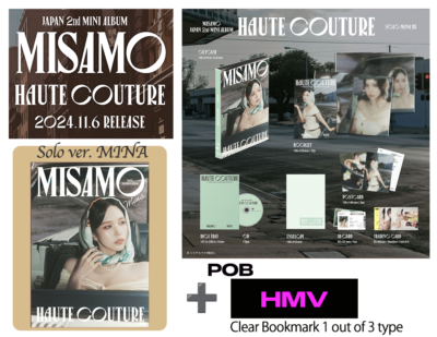 MISAMO JAPAN 2nd MINI ALBUM HAUTE COUTURE ONCE HMV JYP TWICE