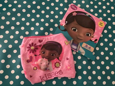 Nuovo - Sciarpa ad anello Doc McStuffins, pile - rosa