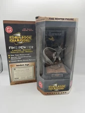 Comic Book Champion Collection Fine Pewter Modern Age Batman new in box, as show