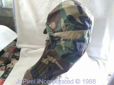 Army Fighting Load Cold Weather Field Helmet Liner Hat Cold Weather Insulating Helmet Liner Cap OD 7 1/4 - Army  main image 4